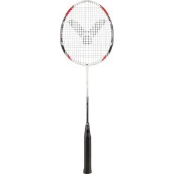 Victor Badmintonschläger ST1680 ITJ Stahl (115g, One-Peace-Optic) Weiss - Besaitet -