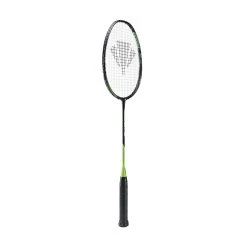 Carlton Badmintonschläger Powerblade EX 200 (84g/ausgewogen/mittel) Schwarz/grün - Besaitet -