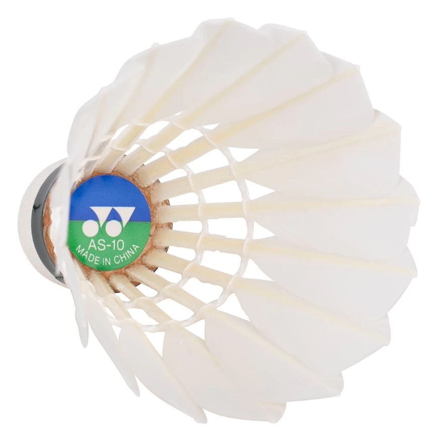 Yonex Badmintonbälle Aerosensa 10 Naturfeder Weiss Dose 12er 4 Yonex Badmintonbälle Aerosensa 10 Naturfeder Weiss Dose 12er – Bild 2