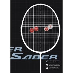 Yonex Badmintonschläger ARC Saber 7 Pro #22 (ausgewogen, Mittel, Made In Japan) Grau/gelb - Unbesaitet - -Badminton Verkäufe Arc Saber Uebersicht 891x891 2