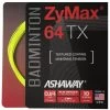 Ashaway Badmintonsaite Zymax 64 TX Gelb 10m Set -Badminton Verkäufe Ashaway Badmintonsaite ZyMax 64 TX Yellow Set 1200x1200 1