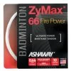 Ashaway Badmintonsaite Zymax 66 Fire Power Weiss 10m Set
