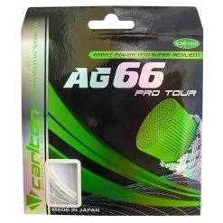 Carlton Badmintonsaite AG 66 Pro Tour Weiss 10m Set
