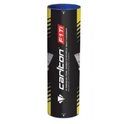 Carlton Badmintonbälle F1 Ti Nylon Korkfuß Weiss Dose 6er