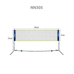 Nils Camp Badmintonnetz NN305 (Freizeitnetz, Mit Hülle) - 305cm -Badminton Verkäufe Nils Camp Badmintonnetz NN305 14 40 015 4 600x600 1