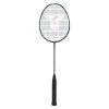 Talbot Torro Badmintonschläger IsoForce 411 (87g/ausgewogen/mittel) Schwarz - Besaitet -