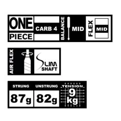 Talbot Torro Badmintonschläger IsoForce 511.8 (82g/ausgewogen/mittel) - Besaitet - -Badminton Verkäufe TaTo 439555 Isoforce 511 8 SlimShaft205 388x388 1