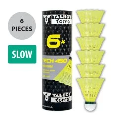 Talbot Torro Badmintonbälle Tech 450 Nylon Gelb Dose 6er -Badminton Verkäufe TalbotTorroBadmintonbaelleTech450 Nylon gelb 6er 46918 2 898x898 1