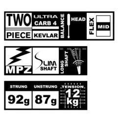 Talbot Torro Badmintonschläger IsoForce 9051 (87g/kopflastig/flexibel) - Besaitet - -Badminton Verkäufe Talbot Torro 439567 IsoForce 9051 Schlaeger 3 370x370 1