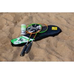 Talbot Torro Badminton Set 2-Attacker (2x Schläger, 2x Bälle, 1x Hülle) -Badminton Verkäufe Talbot Torro 449502 2 Attacker Set Federball203 1063x1063 1