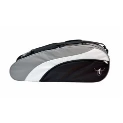 Talbot Torro Racketbag (Schlägertasche, 2 Hauptfächer, Rucksackfunktion) Schwarz/grau -Badminton Verkäufe Talbot Torro Racketbag Schlaegertasche schwarz 65071 8 1200x1200 1