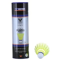 Victor Badmintonbälle Shuttle 3000 Nylon Dose Gelb 6er