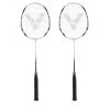 Victor Badmintonschläger AL2200 (98g/ausgewogen/mittel) Weiss- Besaitet - ( 2er SET ) -Badminton Verkäufe VICTOR 110303 WH BADMINTON SCHLAEGER AL 2200 4 1200x1200 1