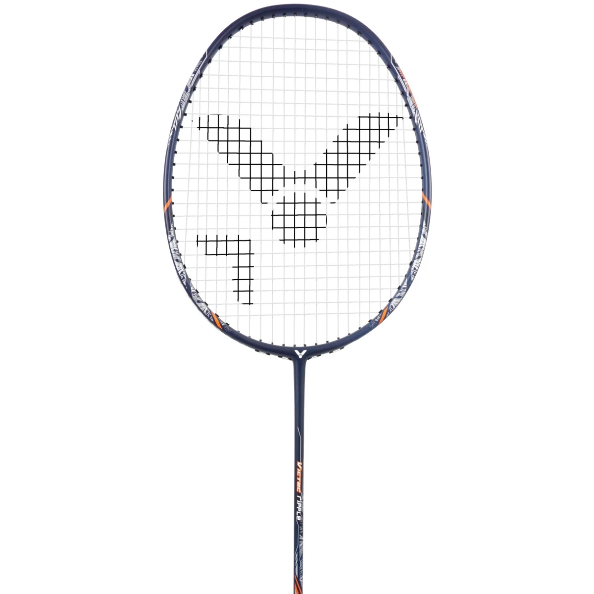 Victor Badmintonschläger Victec Ripple (84g/ausgewogen/mittel) Dunkelblau - Besaitet - 7 Victor Badmintonschläger Victec Ripple (84g/ausgewogen/mittel) Dunkelblau - Besaitet - – Bild 5