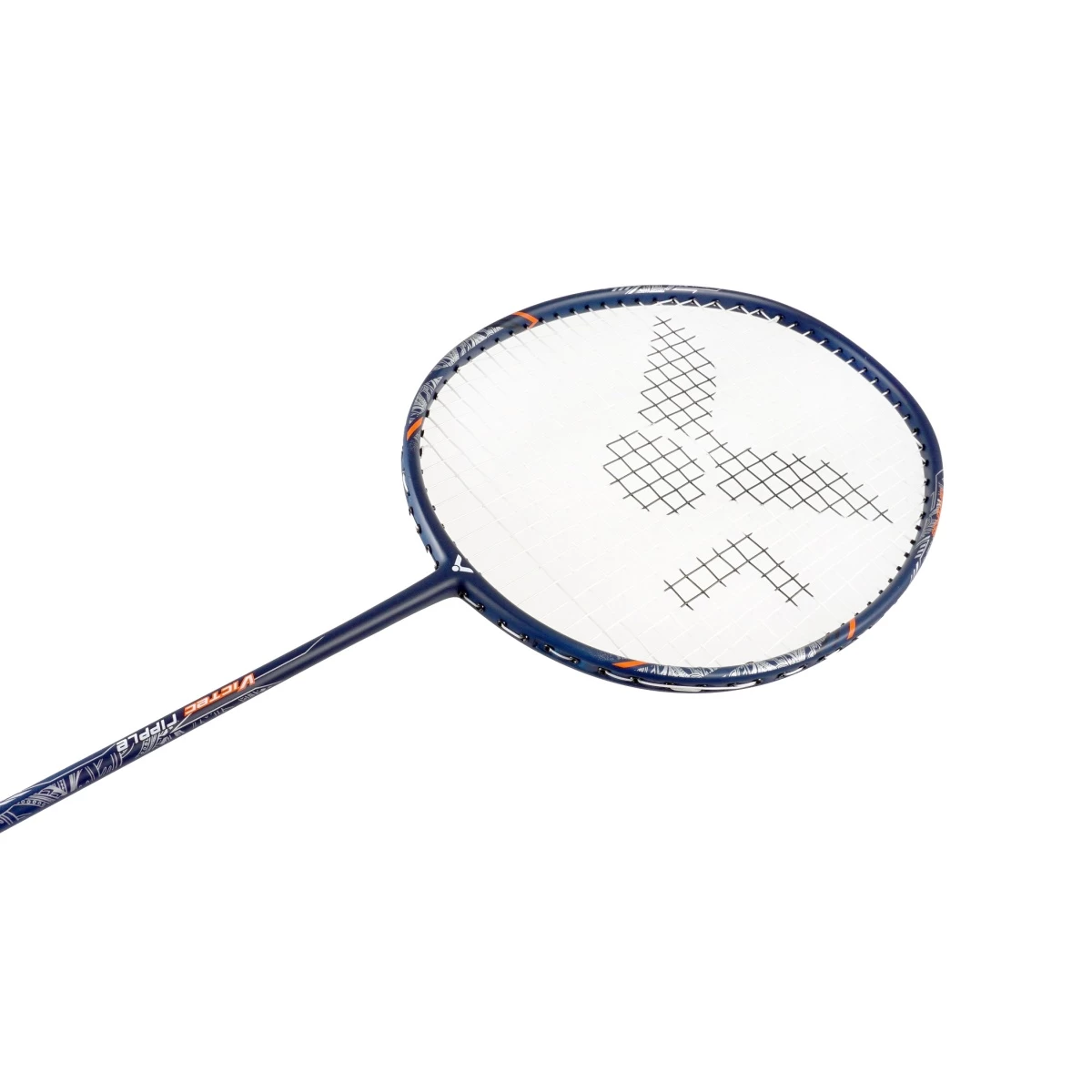 Victor Badmintonschläger Victec Ripple (84g/ausgewogen/mittel) Dunkelblau - Besaitet - 4 Victor Badmintonschläger Victec Ripple (84g/ausgewogen/mittel) Dunkelblau - Besaitet - – Bild 2