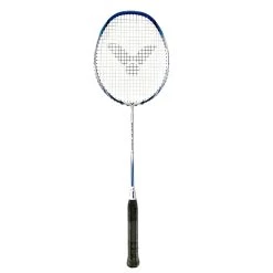 Victor Badmintonschläger Wavetec Magan 7 (grifflastig, Mittel) Weiss - Besaitet -