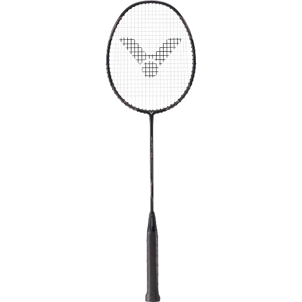 Victor Badmintonschläger Thruster 1H H (ausgewogen, Flexibel) Dunkelgrau - Besaitet - 3 Victor Badmintonschläger Thruster 1H H (ausgewogen, Flexibel) Dunkelgrau - Besaitet -