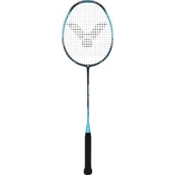 Victor Badmintonschläger Thruster K 12 M (kopflastig, Sehr Flexibel) Hellblau - Unbesaitet -