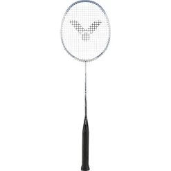 Victor Badmintonschläger Auraspeed 9 A (ausgewogen, Flexibel) Weiss - Besaitet -