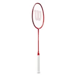 Wilson Badmintonschläger Attacker (grifflastig/mittel) Rot - Besaitet -