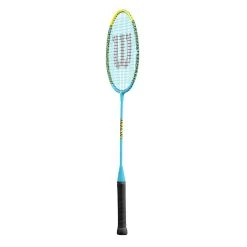 Wilson Federball-Freizeitset Minions (2x Schläger, 2x Bälle, 1x Tasche) -Badminton Verkäufe Wilson WR105610F Minions Badminton Racket Kit205 1200x1200 1
