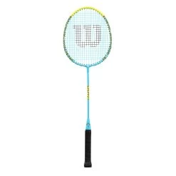 Wilson Federball-Freizeitset JUNIOR Minions (2x Schläger, 2x Bälle, 1x Tasche) -Badminton Verkäufe Wilson WR105710F Minions Badminton Racket Kit Set203 1200x1200 1