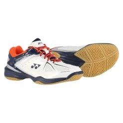 Yonex Badmintonschuhe Power Cushion 35 Weiss/orange Kinder
