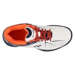 Yonex Badmintonschuhe Power Cushion 35 Weiss/orange Kinder -Badminton Verkäufe YONEX SHB35WhiteOrangeKids 8 1200x1200 1