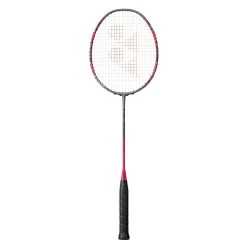 Yonex Badmintonschläger ARC Saber 11 Tour (ausgewogen, Steif) Grau/rot - Besaitet -