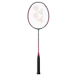 Yonex Badmintonschläger ARC Saber 11 Pro (ausgewogen, Steif, Made In Japan) Grau/rot - Unbesaitet -