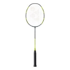 Yonex Badmintonschläger ARC Saber 7 Tour (ausgewogen, Mittel) Grau/gelb- Besaitet -