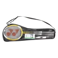 Yonex Federball Schläger-Set GR505 (2 Schläger, 3 Bälle, 1 Tasche) - Besaitet - -Badminton Verkäufe Yonex BGR 505 Badmintonschlaeger Set202 1200x1200 1