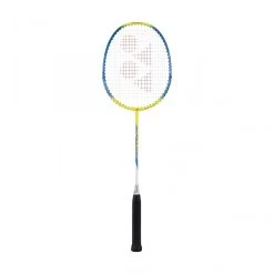 Yonex Badmintonschläger Nanoflare 100 Blau/gelb - Besaitet -