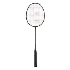 Yonex Badmintonschläger Nanoflare 170 Light (grifflastig, Flexibel) Schwarz/orange - Besaitet -