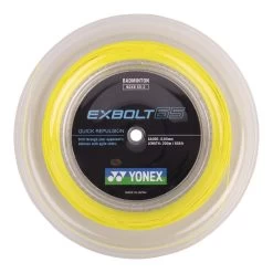 Yonex Badmintonsaite Exbolt 65 (Kontrolle) Gelb 200m Rolle