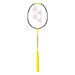 Yonex Badmintonschläger Nanoflare 1000 Game (grifflastig, Mittel) Gelb - Besaitet -