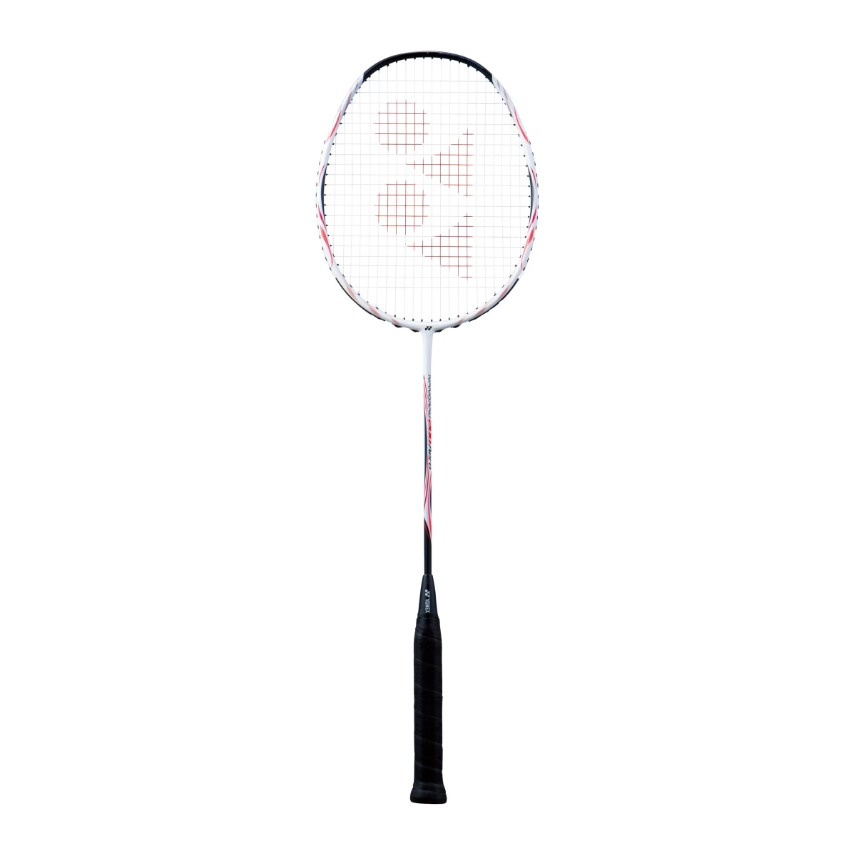 Yonex Badmintonschläger Nanoray 200 Aero Weiss/rot - Unbesaitet - 3 Yonex Badmintonschläger Nanoray 200 Aero Weiss/rot - Unbesaitet -