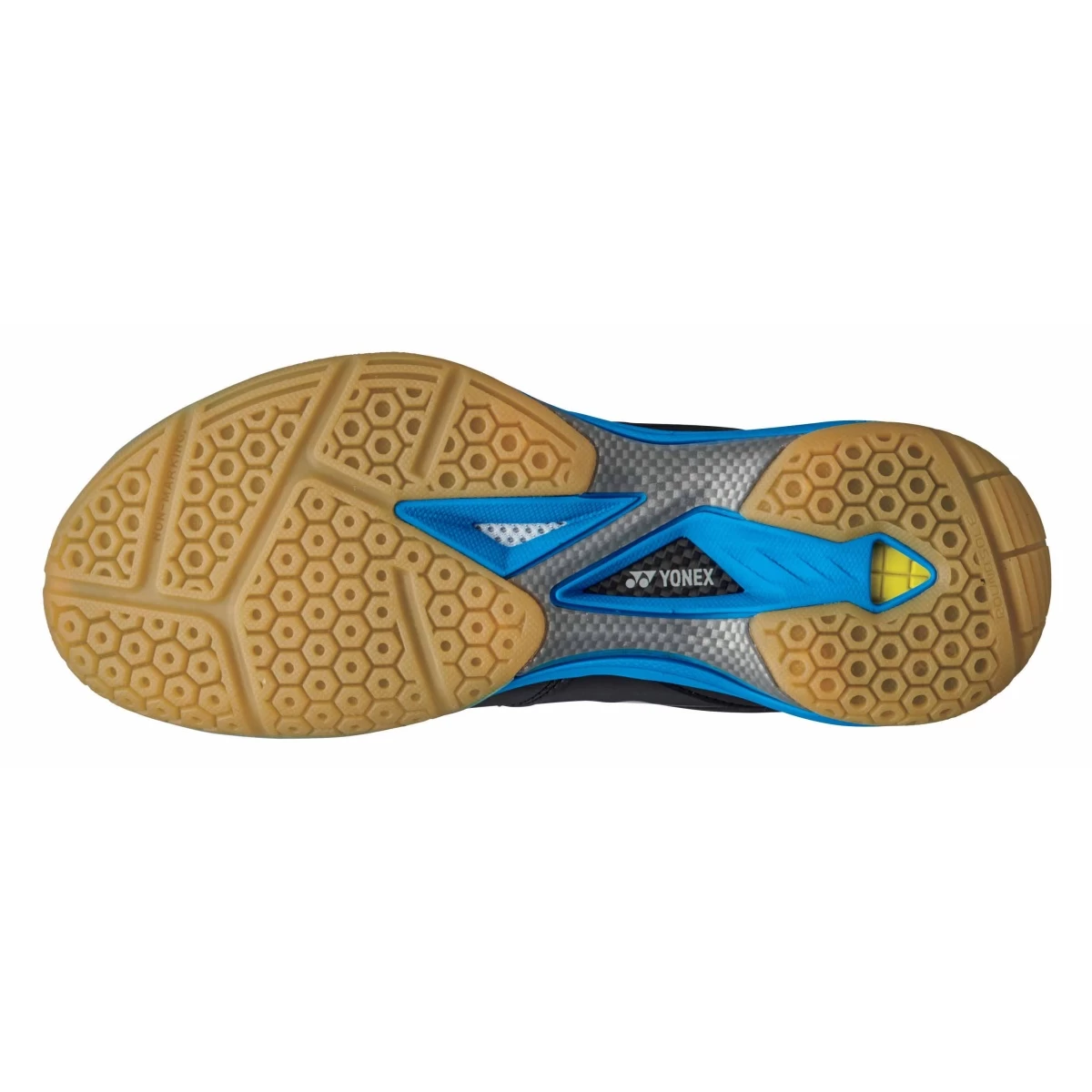 Yonex Badmintonschuhe Power Cushion 65 Z2 Schwarz/blau Herren 4 Yonex Badmintonschuhe Power Cushion 65 Z2 Schwarz/blau Herren – Bild 2