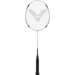 Victor Kinder-Badmintonschläger G 7500 JR (76g/ausgewogen/steif) Weiss - Besaitet -