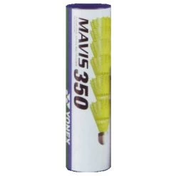 Yonex Badmintonbälle Mavis 350 Nylon Gelb Dose 6er
